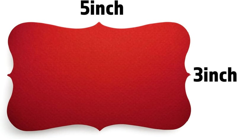 PPAPPAPPIYO 3x5 RED index card/Set of 72 Blank index cards 180gsm (RED) - Image 3
